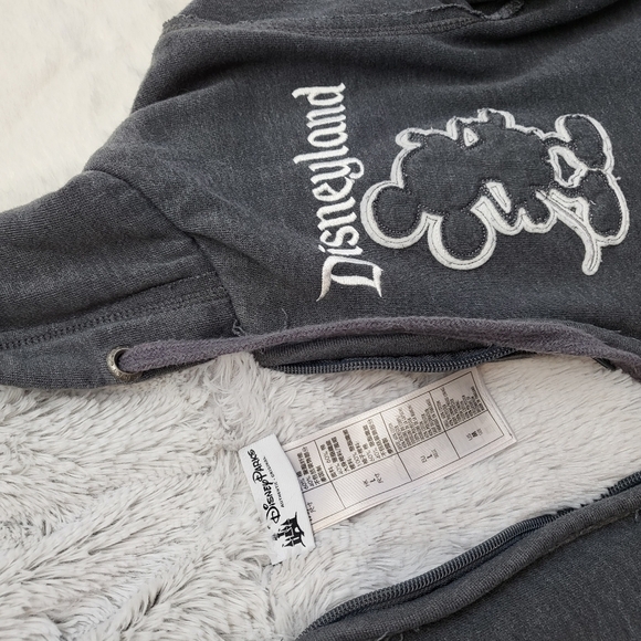 Disneyland parks mickey mouse 55 zip up hoodie sherpa lines Ex Condition Medium - Picture 4 of 7